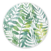 Frond Waltz - Palm Frond Leaves Keramische Knop (Voorkant)