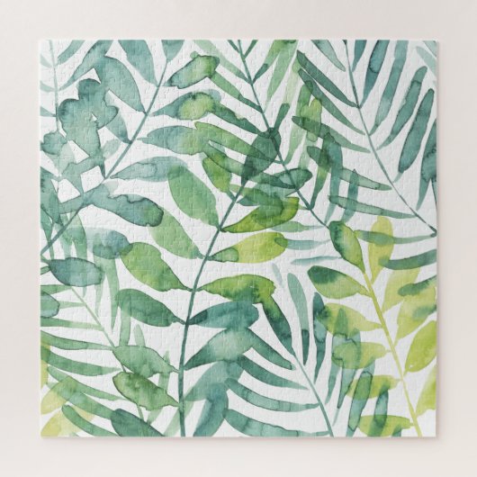 Frond Waltz - Palm Frond Leaves Legpuzzel (Verticaal)