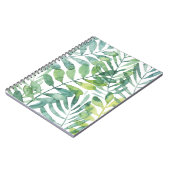 Frond Waltz - Palm Frond Leaves Notitieboek (Linkerzijde)