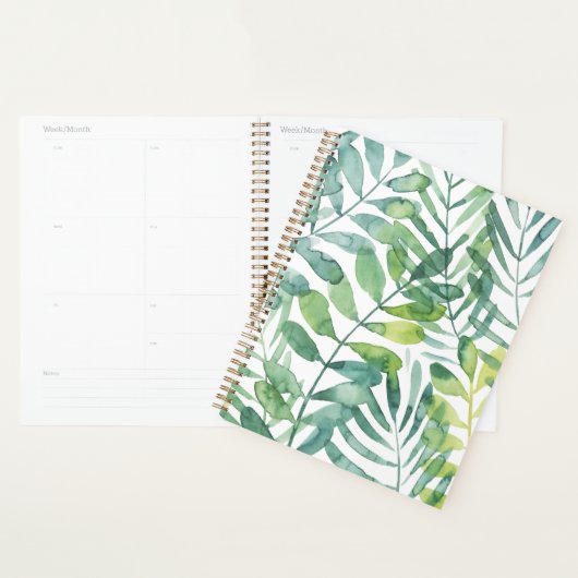Frond Waltz - Palm Frond Leaves Planner (Display)