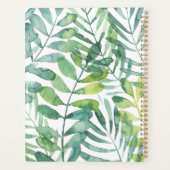 Frond Waltz - Palm Frond Leaves Planner (Achterkant)
