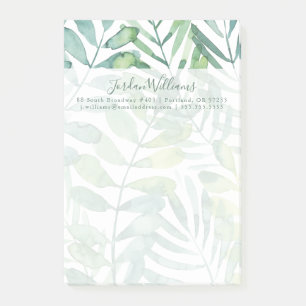 Frond Waltz - Palm Frond Leaves Post-it® Notes