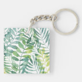 Frond Waltz - Palm Frond Leaves Sleutelhanger (Achterkant)