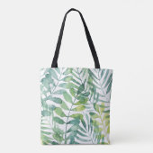 Frond Waltz - Palm Frond Leaves Tote Bag (Achterkant)