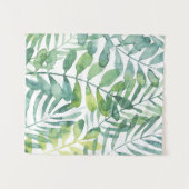 Frond Waltz - Palm Frond Leaves Wandkleed (Voorkant (horizontaal))