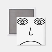 fronsgezicht magneet (Voorkant / Achterkant)