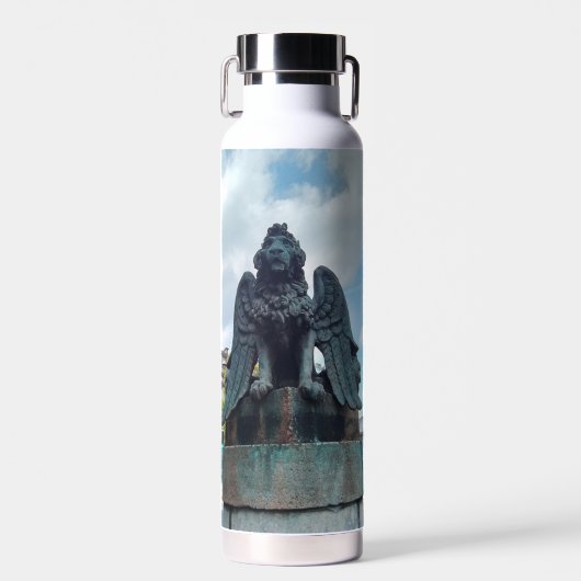 Front afbeelding van karakter waterfles (Voorkant)