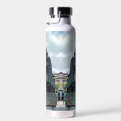 Front afbeelding van karakter waterfles (Rechts)