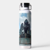 Front afbeelding van karakter waterfles (Achterkant)