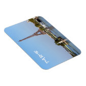 Front de Seine and Eiffel Tower - Parijs, Frankrij Magneet (Rechterzijde)