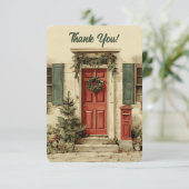 Front Door Mailbox Postbode Carrier Dank u kaart (Staand voorkant)