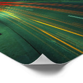 Front du Seine and Eiffel Tower, Parijs, Frankrijk Poster (Hoek)