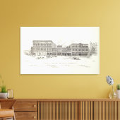 Front East side Pine en California Canvas Afdruk (Insitu (Woonkamer))