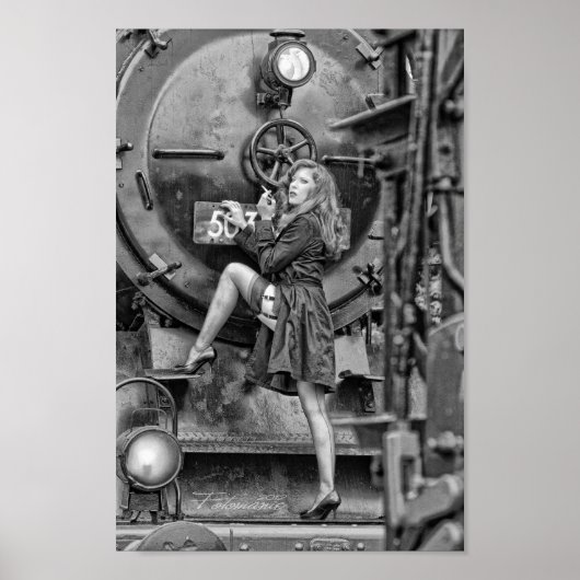 Front Girl Poster (Voorkant)