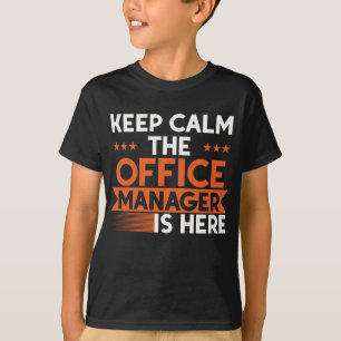 Front Kantoor Lady Women Office Manager T-shirt