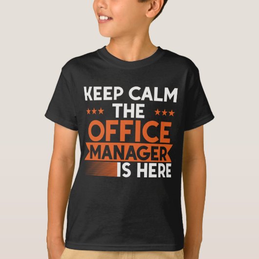 Front Kantoor Lady Women Office Manager T-shirt (Voorkant)