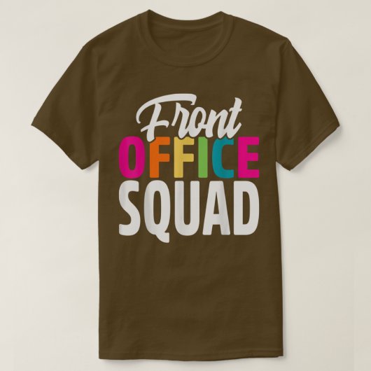 Front Kantoor Squad T-shirt (Design voorkant)