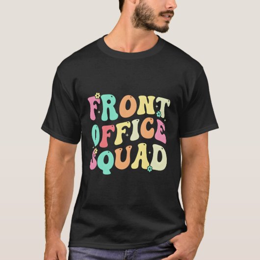 Front Kantoor Squad T-shirt (Voorkant)