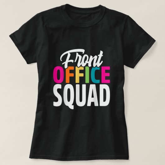 Front Kantoor Squad T-shirt (Design voorkant)