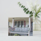 Front-porch in Ocean Grove NJ Briefkaart (Staand voorkant)