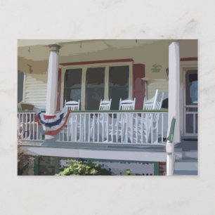 Front-porch in Ocean Grove NJ Briefkaart