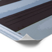 Front-porch in Ocean Grove NJ Poster (Hoek)