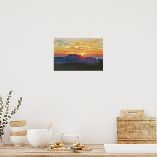 Front Range Sunrise, Colorado Poster (Keuken)