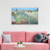 Front Row Uitzicht naar noordelijke kust van Calif Canvas Afdruk (Insitu (Woonkamer))