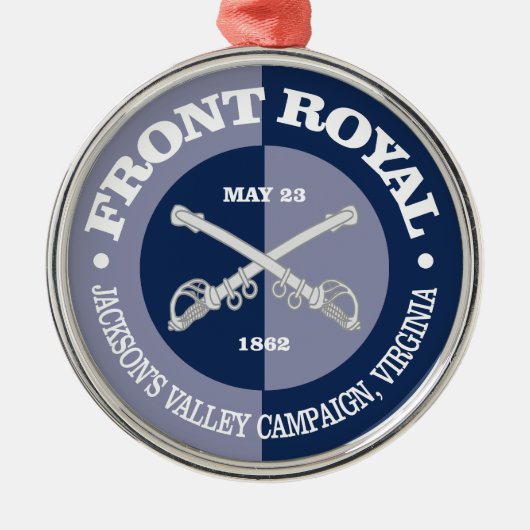 Front Royal (B&G) Metalen Ornament (Voorkant)