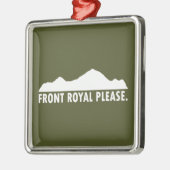 Front Royal Virginia alsjeblieft Metalen Ornament (Links)