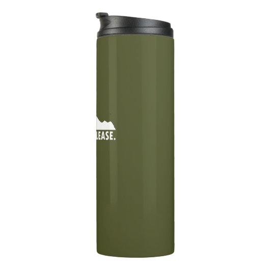 Front Royal Virginia alsjeblieft Thermosbeker (Geroteerd rechts)