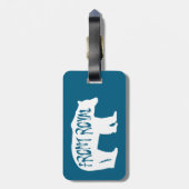 Front Royal Virginia Beer Bagagelabel (Achterkant verticaal)