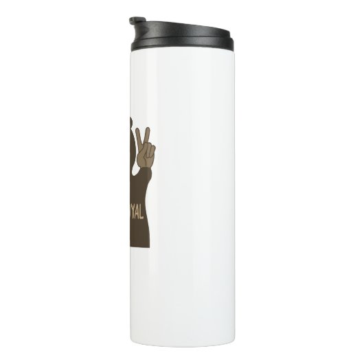 Front Royal Virginia Peace Beer Thermosbeker (Geroteerd rechts)