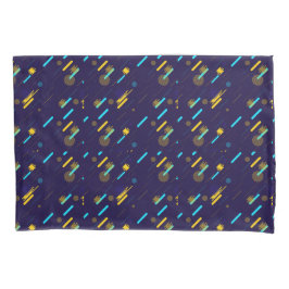 Front side of a pillowcase with a dark purple kussensloop