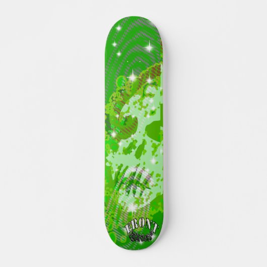 Front Street Phantom Green Persoonlijk Skateboard (Voorkant)