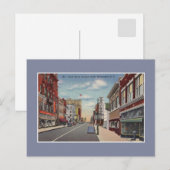 Front Street Wilmington NC Briefkaart (Voorkant / Achterkant)