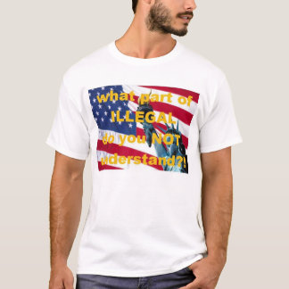 Front_T_shirt_Illegaal T-shirt