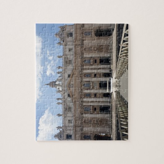 Front uitzicht van St. Peter's Basilica, Vaticaan. Legpuzzel (Verticaal)