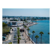 front van het Zee van Paphos Perfect Poster (Voorkant)