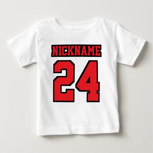 Front WHITE RED BLACK Dress Football Jersey (Voorkant)