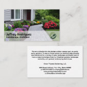 Front Yard Garden | Landscaping Flowers Visitekaartje (Voorkant / Achterkant)