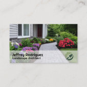 Front Yard Garden | Landscaping Flowers Visitekaartje (Voorkant)