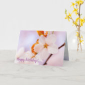 Frontaal Uitzicht van de Sakura-ventilator in het Kaart (Gele Bloem)