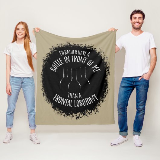 Frontale lensoombekleding fleece deken (In situ)
