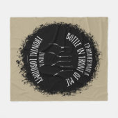 Frontale lensoombekleding fleece deken (Voorkant (Horizontaal))
