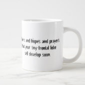 Frontale Lobe Haiku-Mok Grote Koffiekop (Rechts)