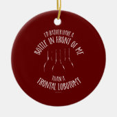 Frontale Lobotomie Keramisch Ornament (Voorkant)