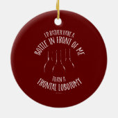 Frontale Lobotomie Keramisch Ornament (Achterkant)