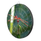 Frontale rode en zwarte dragonfly dartbord (Voorkant Rechts)