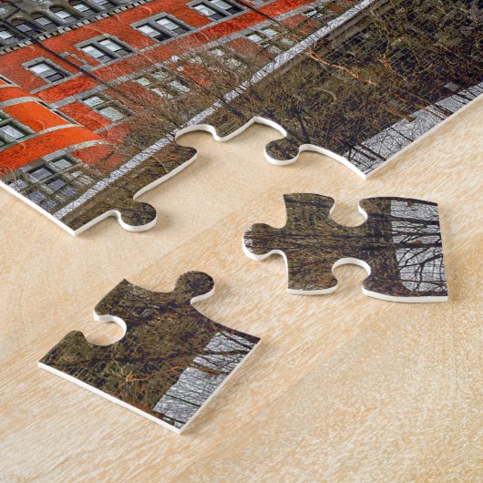 Frontenac Building Québec. Legpuzzel (Zijkant)